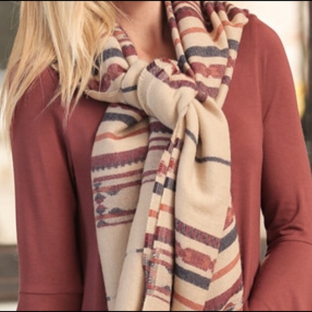 🌺HOST PICK3/12 Aztec Boho Scarf/wrap NWT 🎁🎁🎁🎁